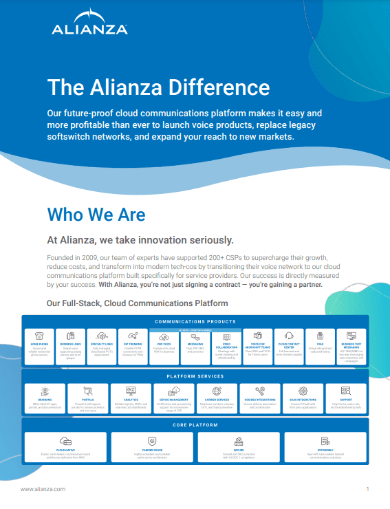 Alianza Fact Sheet