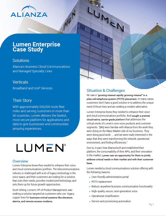 Lumen Enterprise Case Study