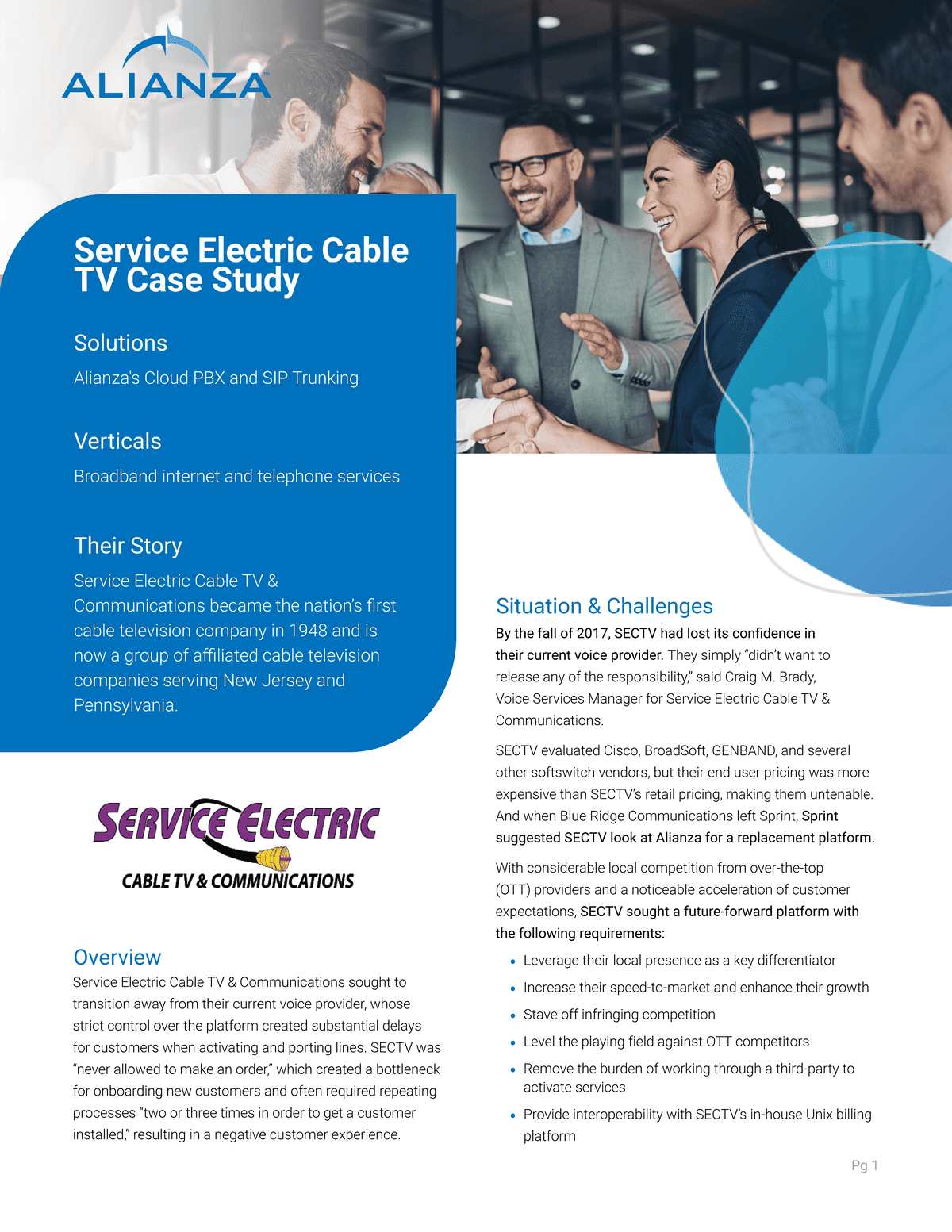 Service Electric Case Study