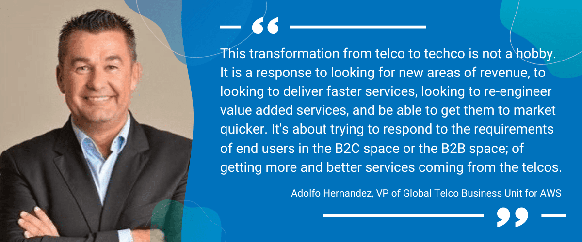 Telco to Techco