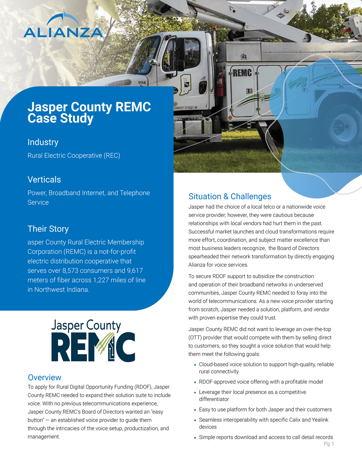 Jasper County REMC Case Study