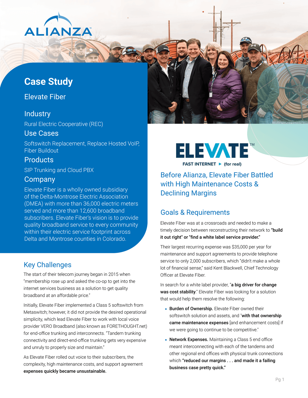 Elevate Fiber Case Study